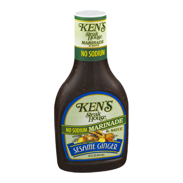 Ken's Steak House No Sodium Marinade & Sauce Sesame Ginger Reviews 2019
