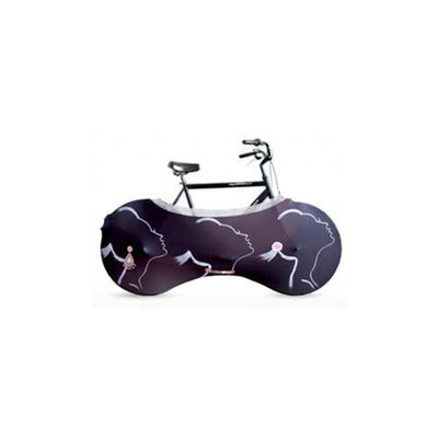 VeloSock Indoor Bicycle Cover Velo Sock, Keeps Your Home Clean, Lily Design
