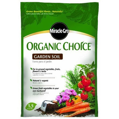 Scotts Miracle-Gro Organic Choice Garden Soil, 1-Cubic Foot (CA Only)