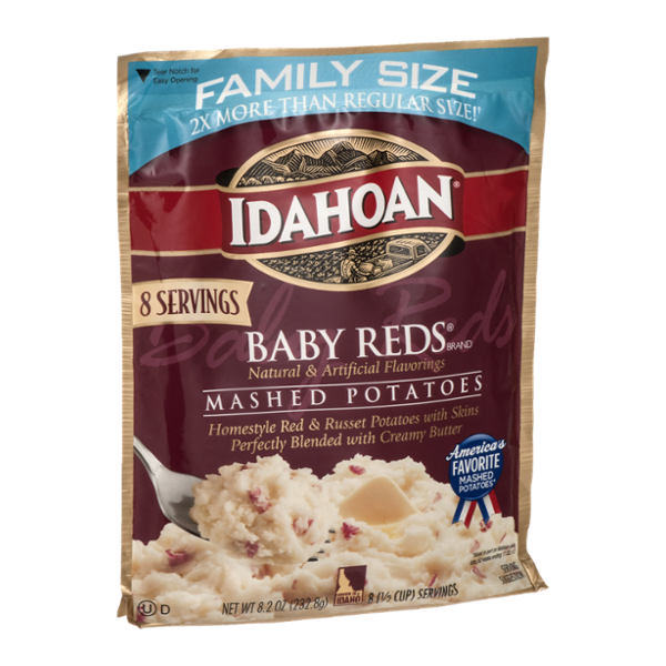 Idahoan Mashed Potatoes Baby Reds Family Size