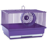 Prevue Hendryx PP-SP2000PR Single Story Hamster Cage - Purple