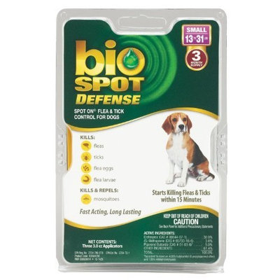 Bio Spot Defense Spot on Flea and Tick Dogs