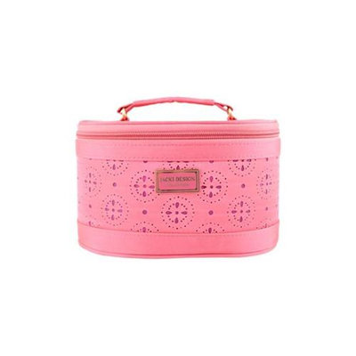Jacki Design ABD38015CO Cosmopolitan Beauty Train Case Coral