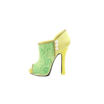 Jacki Design JGS38032YL Cosmopolitan Boot Brush Holder, Yellow