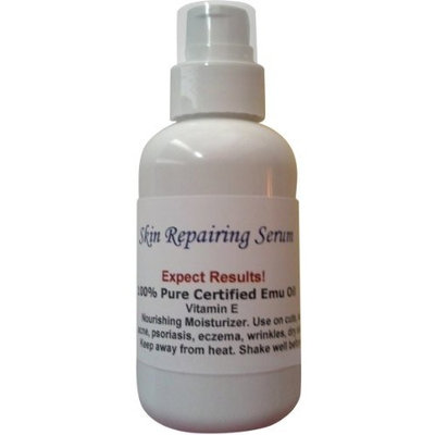 Direct 2U Wholesale 100% Pure Certified Moisturizing Skin Repairing Emu Oil Max/ 2 oz with a Treatment Pump