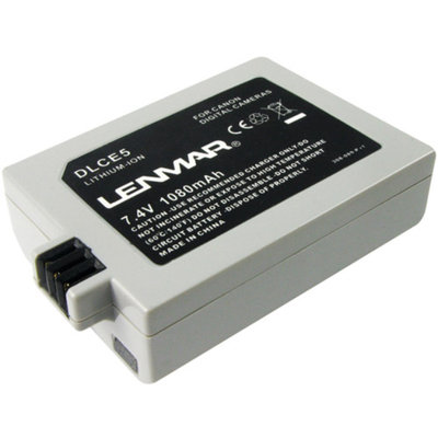 Lenmar DLCE5 Canon LP-E5 Replacement Battery