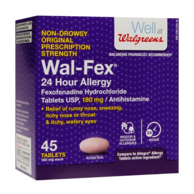 Walgreens Wal-Fexo 180mg