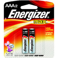 Energizer Max AAA Alkaline Batteries - 2 pack