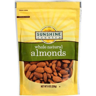 Generic Sunshine Country Whole Natural Almonds, 8 oz
