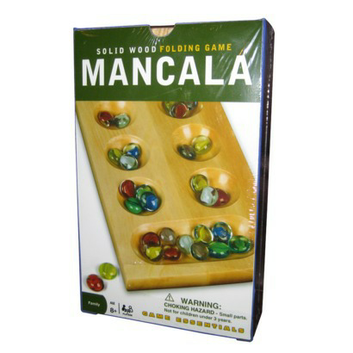 Cardinal Industries Cardinal Games Deluxe Mancala with Folding Wood Case