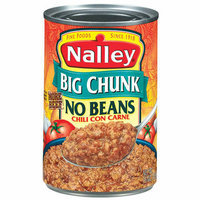 Nalley Big Chunk Chili Con Carne With No Beans