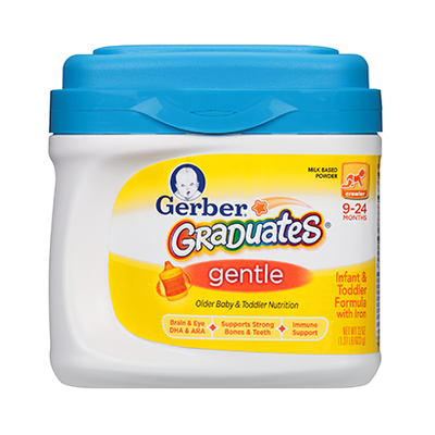 Gerber® Graduates® Gentle Infant Formula Powder