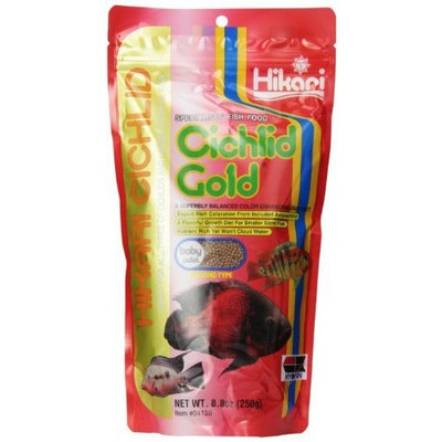 Hikari Cichlid Gold Floating Baby Pellets for Pets, 8.8-Ounce