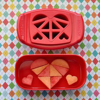 FunBites Heart Food Cutter, Red, 1 ea