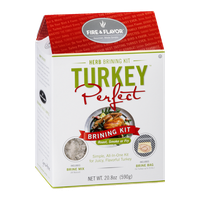 Fire & Flavor Turkey Perfect Herb Brining Kit