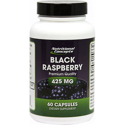 Nutritional Concepts Black Raspberry - 425 mg - 60 Capsules