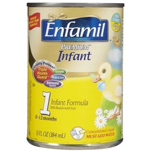 Enfamil Premium Concentrated Liquid Formula for Infants, 13-Ounce Cans (Pack of 12)