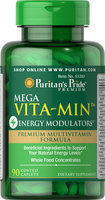 Puritan's Pride Mega Vita-Min Energy Modulators-90 Caplets