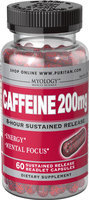 Myology Caffeine 200 mg 8-Hour Sustained Release-60 Capsules