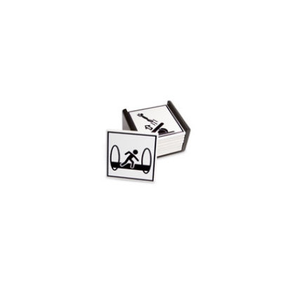 Global Holdings Inc Portal Warning Sign Coasters