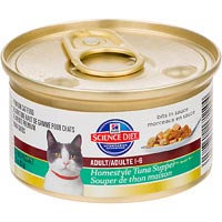 Hill's Science Diet Adult Homestyle Tuna Supper Canned Cat Food