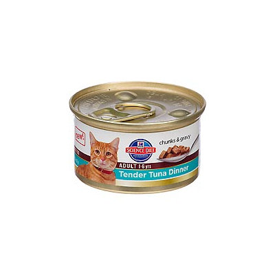 Hill's Science Diet Adult Tender Tuna Dinner Canned Cat Food