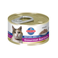 Hill's Science Diet Senior Gourmet Beef Entre Canned Cat Food