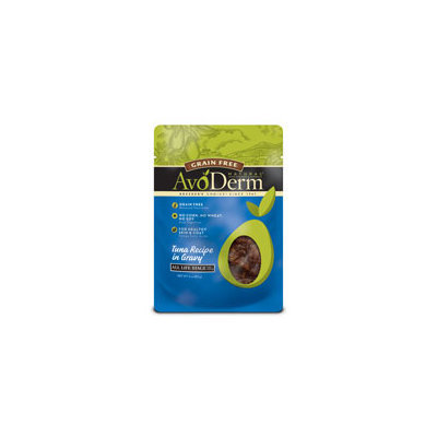 AvoDerm Natural Grain Free Tuna Cat Food Pouches, 3 oz.