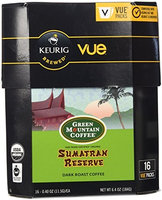 Green Mountain Coffee Sumatran Reserve Coffee, Vue Cup Portion Pack for Keurig Vue Brewing Systems