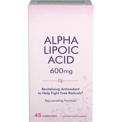Puritan's Pride Alpha Lipoic Ace 600 mg-45 Capsules