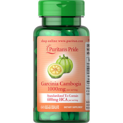 Puritan's Pride Garcinia 1000 mg 60% HCA-60 Caplets