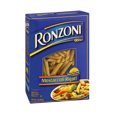 Ronzoni Enriched Macaroni Product Mostaccioli Rigati