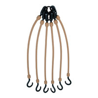 Entertainment Production House Flex Web 6 Arm Tan Bungee Cords