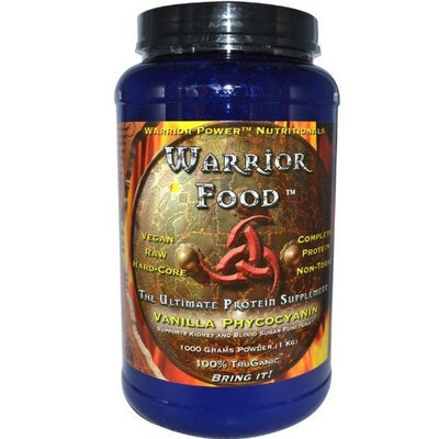 Health Force Warrior Food Vanilla Enhanced, Vegan Protein, 1000 gram