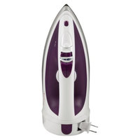 Sunbeam Purple/White Steam Master Retractable Cord Iron