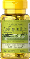 Puritan's Pride Astaxanthin 5 mg-60 Softgels