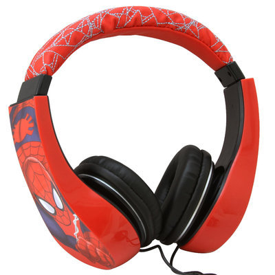 Sakar International Spider-Man Kids Friendly Headphones