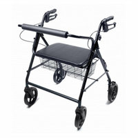 Lumex Walkabout Imperial Four-Wheel Rollator - Bariatric