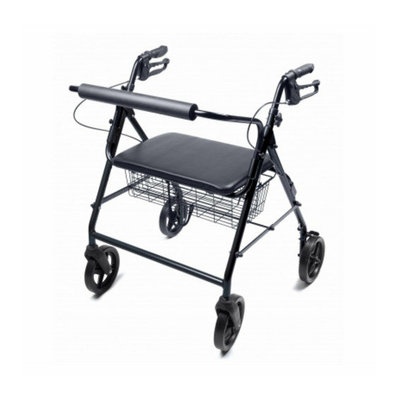Lumex Walkabout Imperial Four-Wheel Rollator - Bariatric