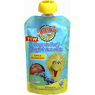 Earths Best Earth's Best Fruit Yogurt Smoothie Apple Blueberry