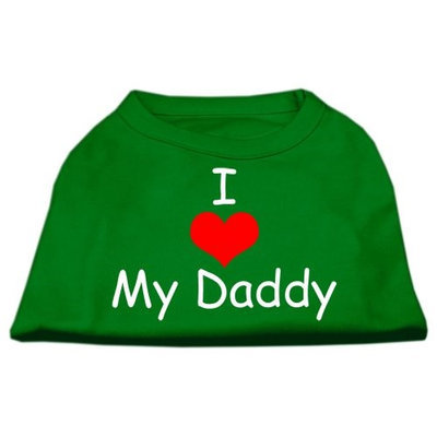 Ahi I Love My Daddy Screen Print Shirts Emerald Green XXXL (20)