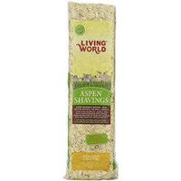 Living World Wood Aspen Shavings, 600 Cubic Inch