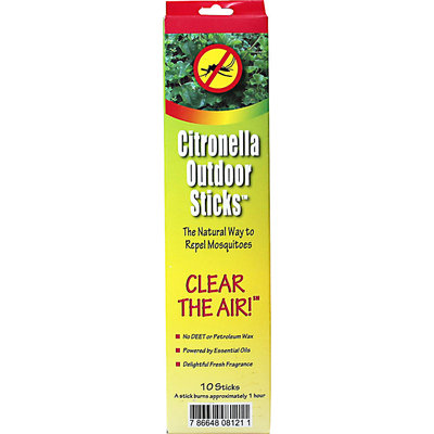 Neem Aura Naturals Outdoor Citronella Sticks - 10 count