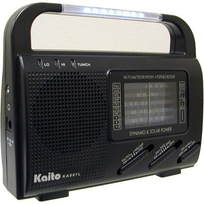 Kaito KA007L - Portable radio - black