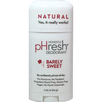 pHresh Deodorant, Barely Sweet, 1.7 oz