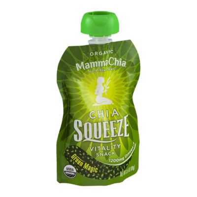 Mamma Chia Squeeze Vitality Snack Green Magic