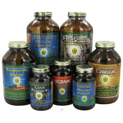 Healing Cleanse Level 3 HealthForce Nutritionals 7 Piece Kit (for Men)