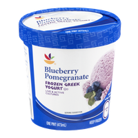 Ahold Frozen Greek Yogurt Blueberry Pomegranate