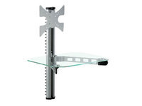 Monoprice DVD Bracket Max 66Lbs 10 32inch Silver HEC0GWMX3-1612