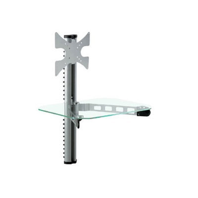 Monoprice DVD Bracket Max 66Lbs 10 32inch Silver HEC0GWMX3-1612